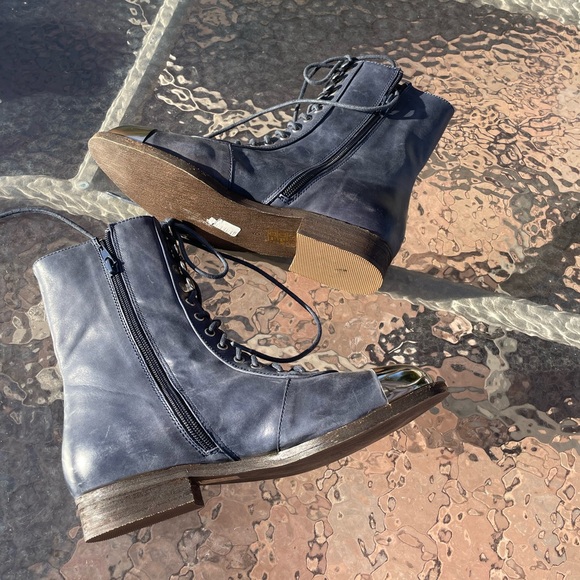 Jeffrey Campbell Zorro Leather Boots Size 6 - Picture 12 of 16